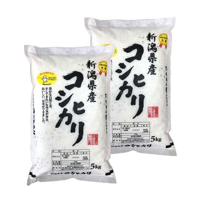 食品 新潟県産コシヒカリ (受注精米10?(5KGX2))令和4年産 お米のたかさか