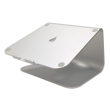 Rain Design mStand360 MacBook旋轉式鋁質筆電散熱架  360°旋轉  鋁合金一體成型  架高符合人體工學設計  銀色  1個