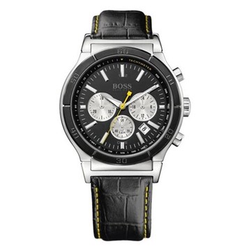 送禮首選★Hugo Boss Black簡約流線計時運動腕錶/H1512585  附提袋【全館滿額折價★APP下單點數4倍送】線上購買享_實體門市同步服務