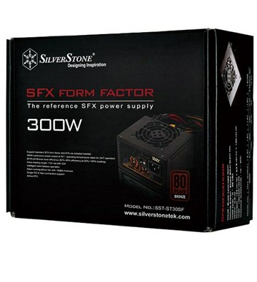 【享最高折300】SilverStone 銀欣 ST30SF 電源供應器/300W SFX銅牌認證/SST-ST30SF