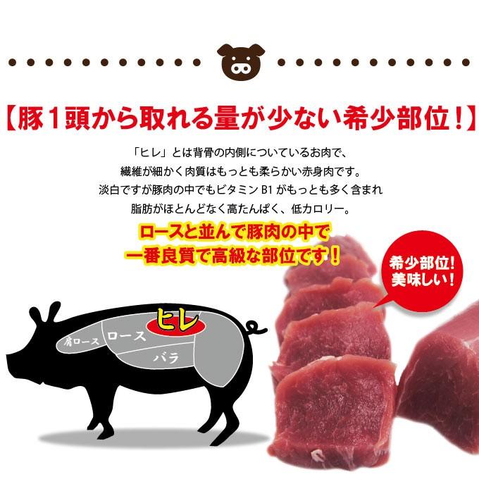 カナダ産豚ヒレ肉660ｇ以上　脂身すじ除去済みブロック2本　冷凍品　ひれ　ヘレ　テンダーロイン　ヒレステーキ　ヒレカツ