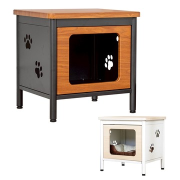 宅貨｜寵物窩床頭櫃 貓櫃  貓窩桌子 貓屋桌 寵物窩 床頭櫃 床邊櫃 收納櫃 邊桌 沙發邊桌 沙發邊櫃 人寵共用 台灣製