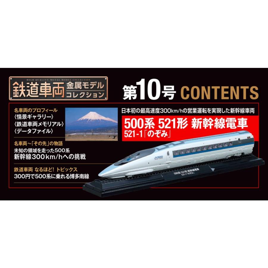 デアゴスティーニ　鉄道車両金属モデルコレクション　第10号