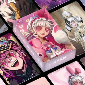 💎平臺優推💎拉拉隊員第五人格週邊鐳射55張精美盒裝小卡LOMO小卡片高清拍立得