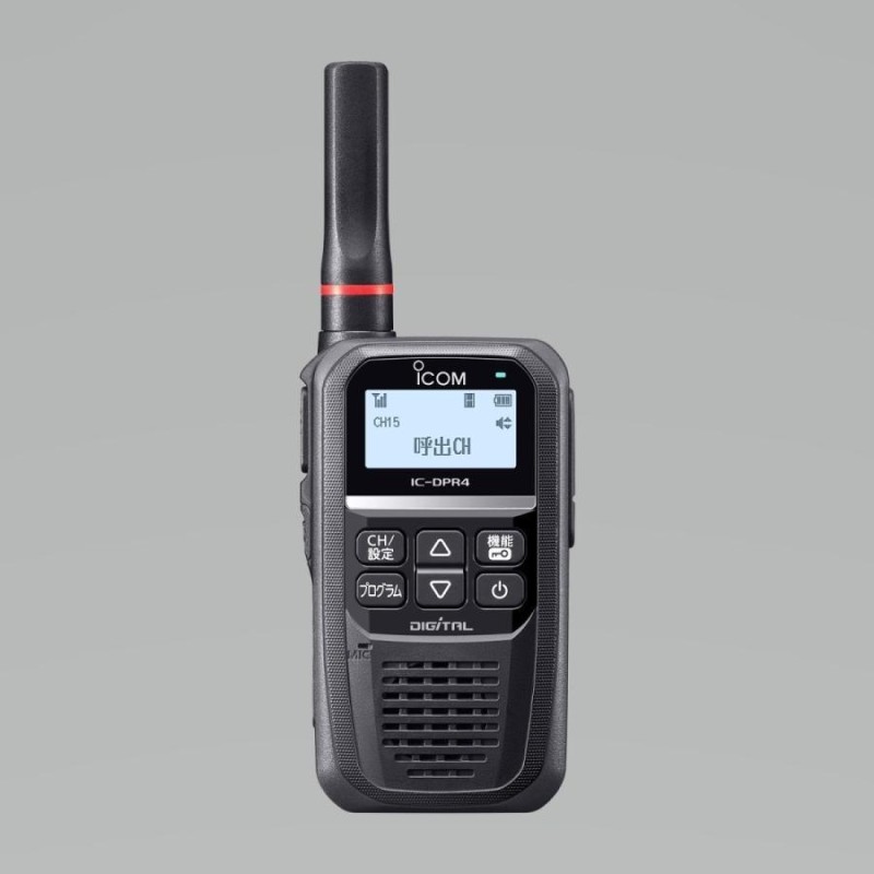 無線機 ICOM IC-DPR4 登録局 + HM-186LS 小型スピーカーマイクロホン(2