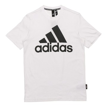 adidas Mh Bos Tee Letter Short-sleeve Tee Men White