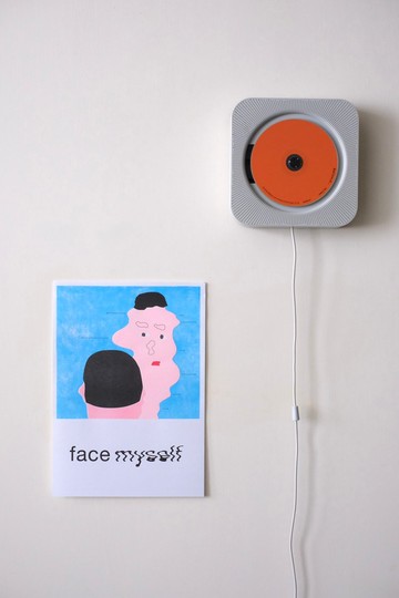 山口崇多Agata Yamaguchi face myself A4 poster