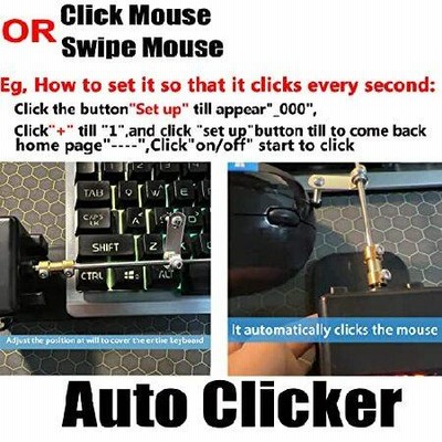 物理的クリック自動キーボードクリッカーマウスジガー;自動ランダムクリックゲームアシスト;マウスムーバー自動クリックツール(460s) |  LINEブランドカタログ