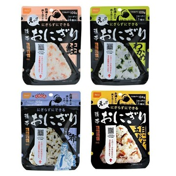 【江戶物語】 Onisi 尾西食品 方便攜帶型 即食飯糰系列 沖泡飯糰 乾燥飯糰 長期保存 防災食品 備糧 日本原裝進口