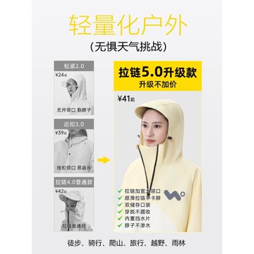 電動車雨衣2026新款女全身防暴雨加厚加大成人外穿男電瓶騎行專用