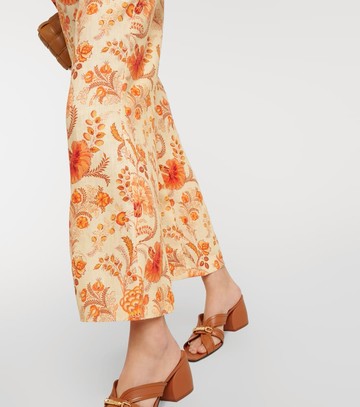 Zimmermann Junie cropped linen flared pants