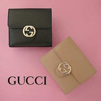 □新品□未使用□ GUCCI グッチ GG柄 PVC バレンタイン限定 二つ折り