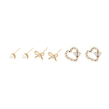 純粹愛戀耳環組 / 2色 / Pure Love Earring Set