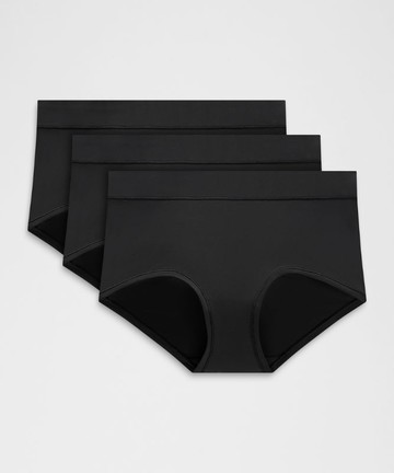 UnderEase Mid-Rise Boyshort Underwear 3 Pack Size Large
