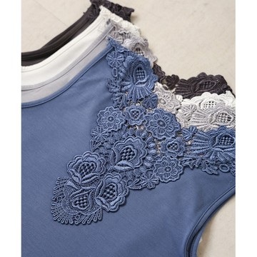 現貨🇯🇵Bou Jeloud 前後雙向 立體花朵 蕾絲 上衣 背心 小可愛 日系穿搭