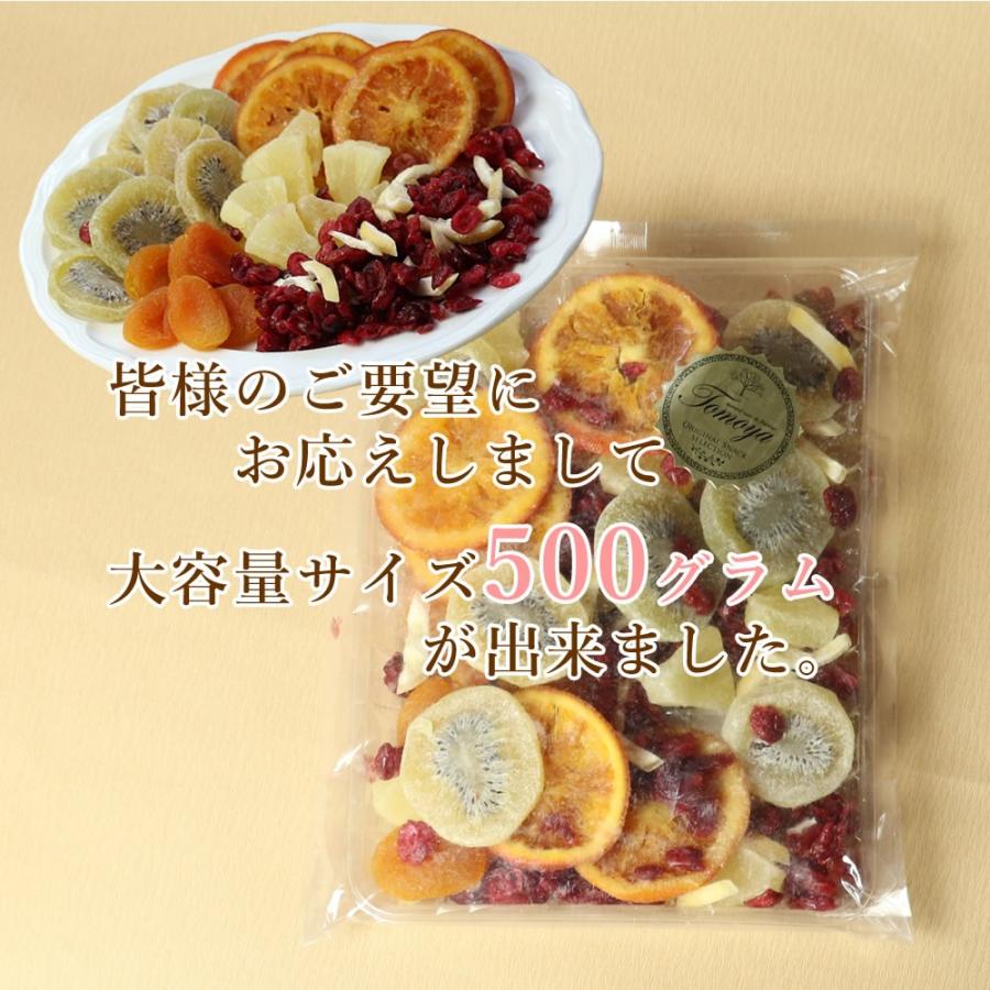 大地の生菓 ドライフルーツ 6種類のプレミアムミックス 500g 送料無料 オレンジ キウイ あんず レモン パイン クリスマス ギフト プレゼント 2023