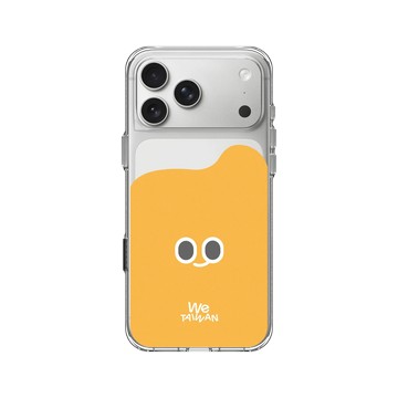 iPhone 17 Pro Max Clear Case（相機按鈕） 透明 - We TAIWAN : a-We Collection - a-We佇遮！(黃)