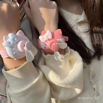 手錶風扇可愛迷你風扇手錶usb直充學生閨蜜情侶禮物