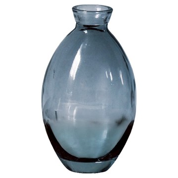 空氣選物 水滴玻璃花瓶  1個  灰黑  7 x 7 x 8.8cm