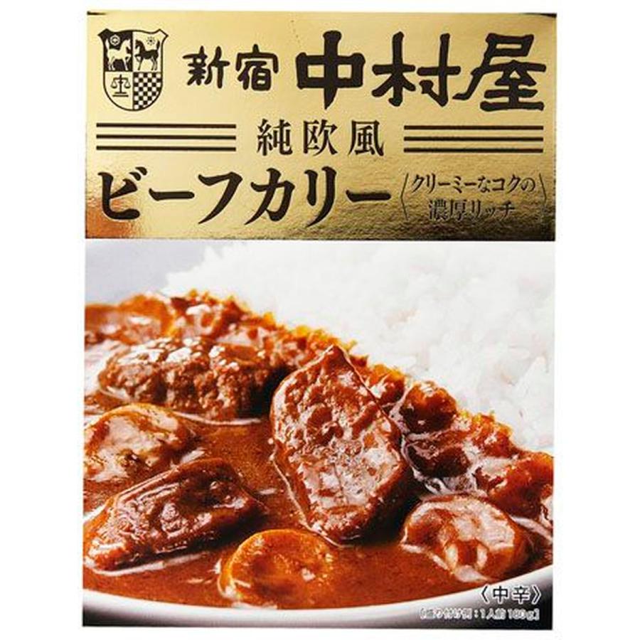 中村屋 純欧風ビーフカリー 濃厚リッチ 180g