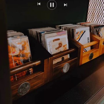 開發票 CD/DVD整理櫃 進口實木光盤盒大容量防塵防潮6寸黑膠專輯收納碟片展示可放桌面S065公司貨快速出貨