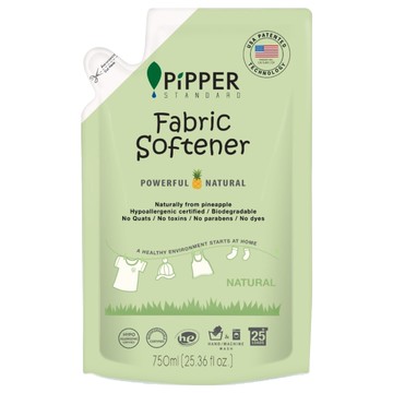 PiPPER STANDARD 沛柏 天然鳳梨酵素柔軟精補充包 750ml 低敏天然  1包