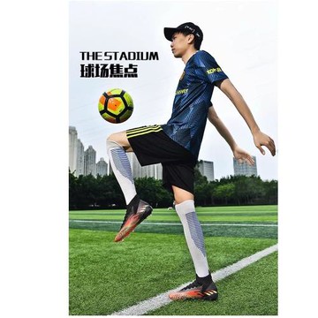 C羅梅西足球鞋獵鷹青少年成人男女tf碎釘ag長釘兒童學生訓練球鞋