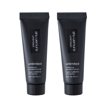 【shu uemura 植村秀】無極限控油妝前乳10ml 2入組 公司貨 適用出油肌膚