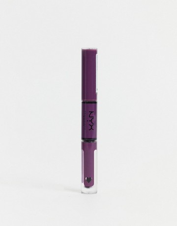 NYX Professional Makeup Shine Loud Long Lasting Lip Shine Lip Gloss - Shake Things Up-Purple
