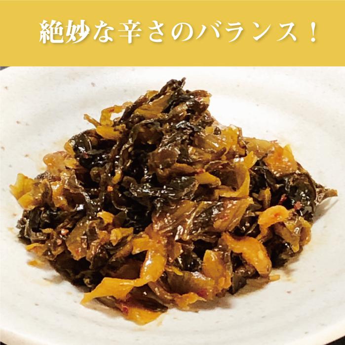 送料無料！イヌイの福岡県産辛子高菜「漬物語り」中辛10袋セット 300g×10袋セット