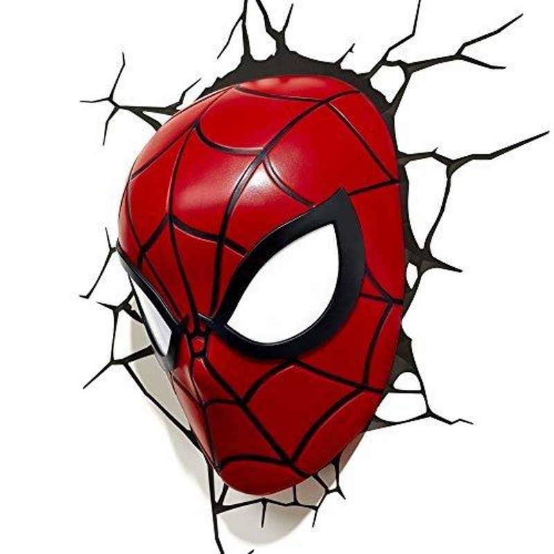 3D ライト Fx スパイダーマン マスク プラスチック レッド [] 平行輸入