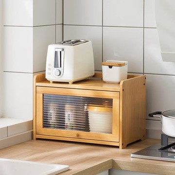 HappyLife 廚房檯面收納櫃 原色單層40公分 Y10973