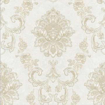 自黏式壁紙-富貴藤花 白色 53cmX500cm