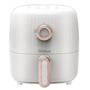 Glolux miniQ 2L 氣炸鍋 900W快速熱循環 12種預設時間  AF201-S1  象牙白