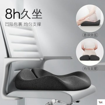 坐墊辦公室椅子墊久坐神器加厚不塌陷記憶棉座墊冰絲透氣