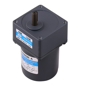 微型交流調速馬達變速單相220V25W齒輪減速電機中大力德可調速[DD2310001]