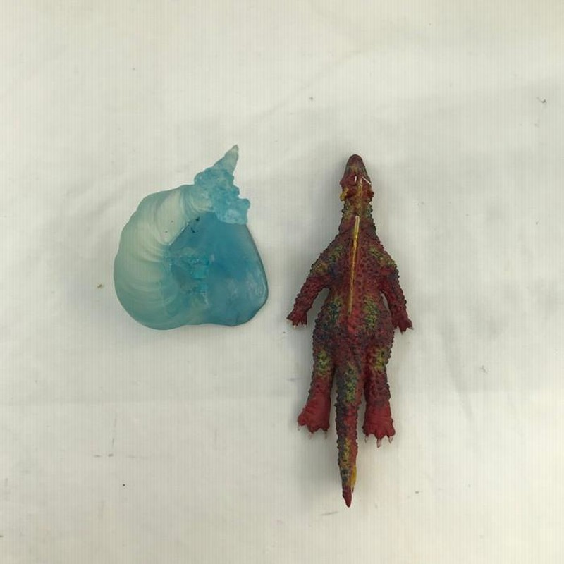 中古】特撮大百科 恐龍怪獣 チタノザウルス 水中形態 フィギュア