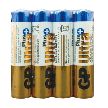 超霸 GP Ultra Plus超特強鹼性電池/4號/4入/收縮膜/包