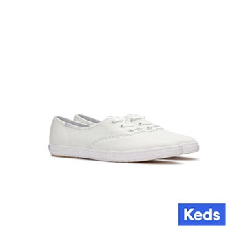 Keds CHAMPION POINT LOW LEATHER 經典皮革肩頭小白鞋 WH68334