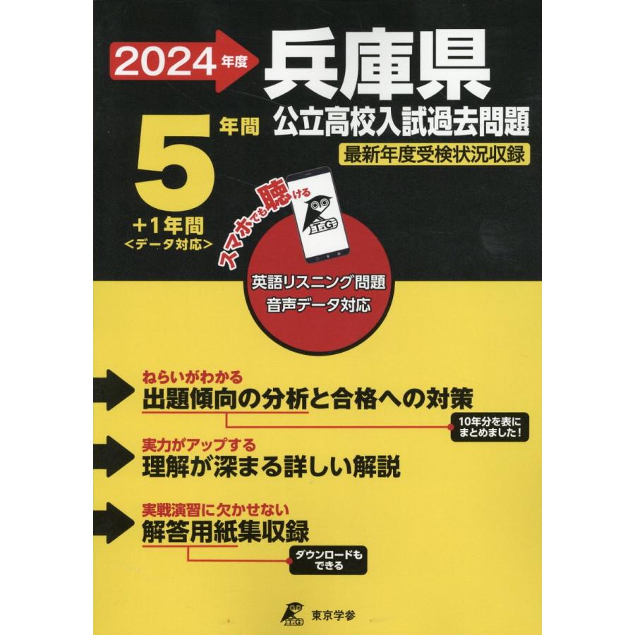 兵庫県公立高校入試過去問題 2024年度