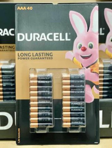 [COSCO代購5]  a促銷到5/29  C1012885 DURACELL AAA BARRERY 40CT 金頂鹼性電池四號電池40顆 【2024後製】
