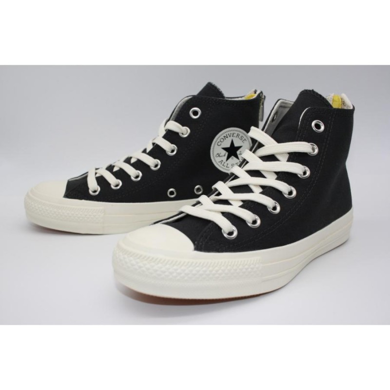 converse ALL STAR 100 EC BACKZIP HI コンバース オールスター 100 EC バックジップ ハイカット オリーブ  スモーキーブラック | LINEブランドカタログ