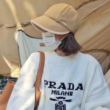 艾達精品一號秋冬加厚羊羔絨夾棉帽子升級版加絨防寒保暖漁夫帽