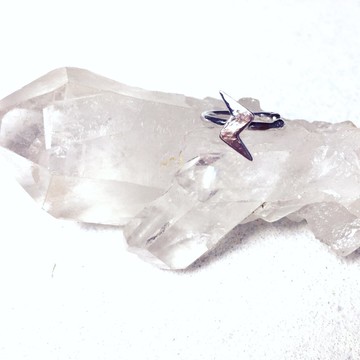 MIH 金工首飾 | 閃電 純銀耳骨夾 flash silver ear cuff