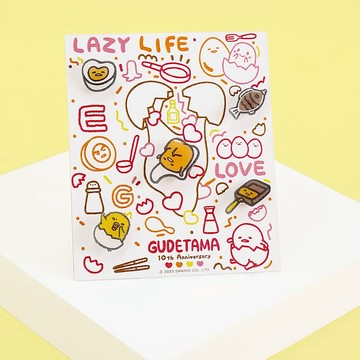 Gudetama 10週年系列-Full of love耳環組