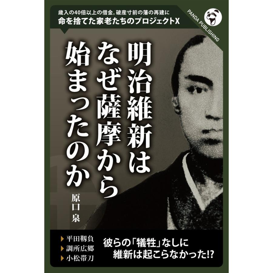 明治維新はなぜ薩摩から始まったのか 電子書籍版   原口泉