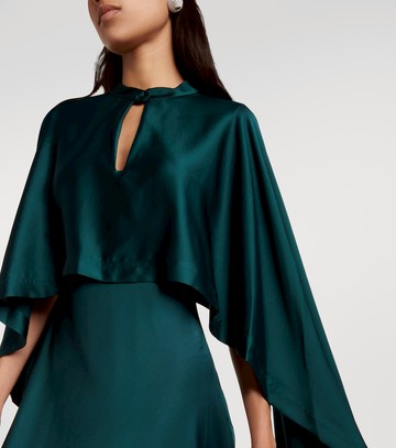 Simkhai Amory caped gown