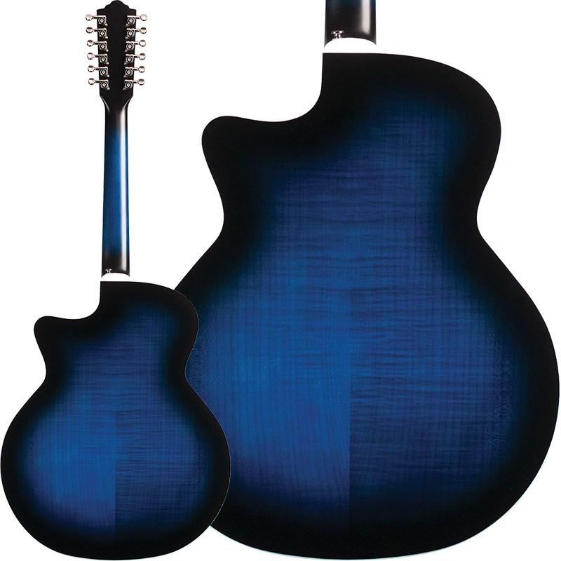 GUILD F-2512CE Deluxe Maple (Trans Dark Blue Burst)