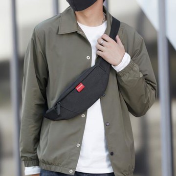 斜挎包男士包包單肩小挎包腰包運動胸包手機小包潮牌背包休閑男包