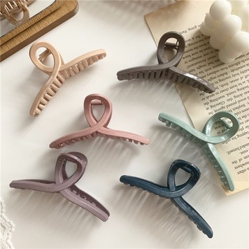 簡約百搭韓國網紅大號抓夾后腦勺洗澡盤發馬尾夾子氣質發卡頭飾女